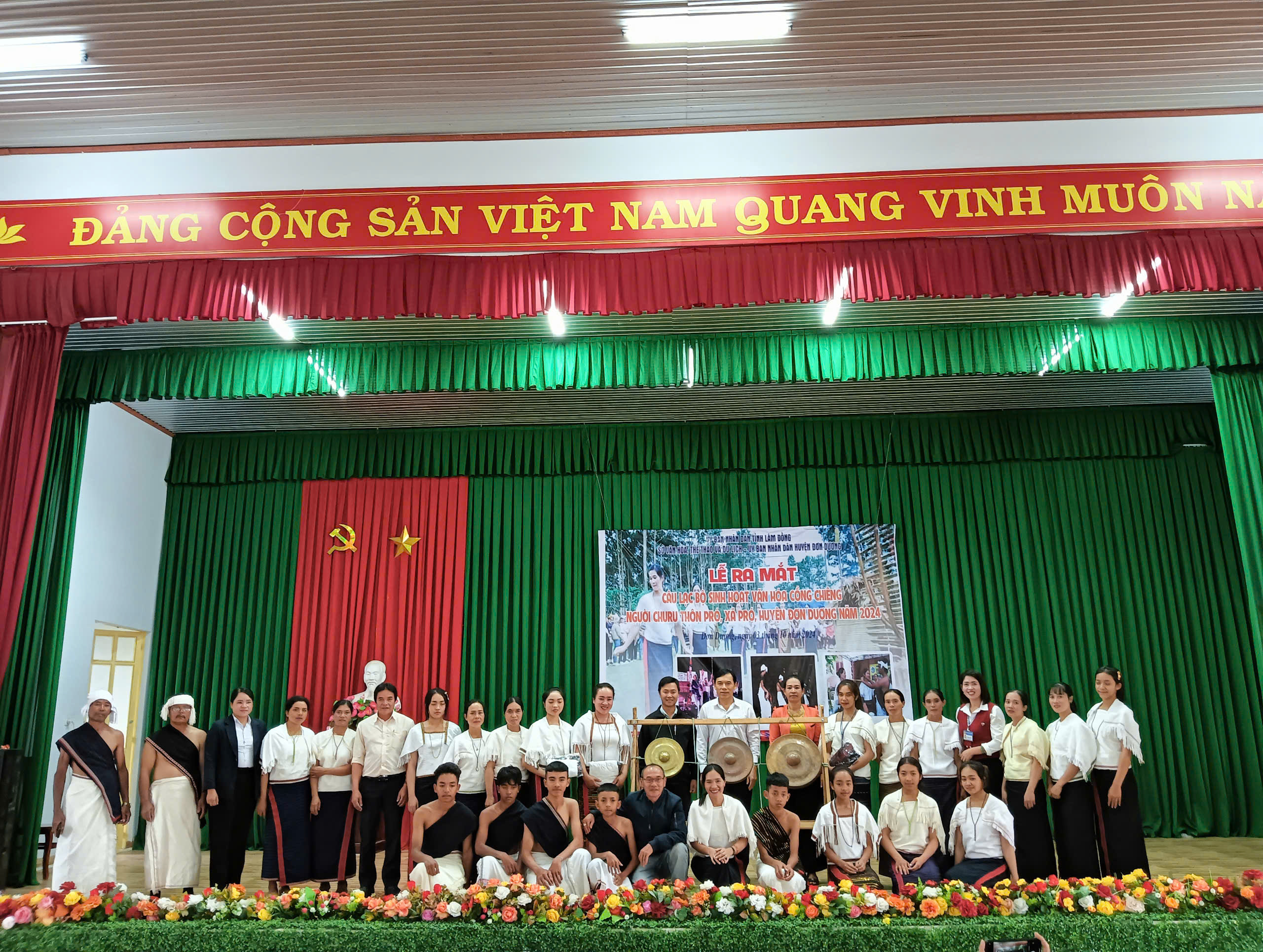 Đơn Dương: Ra mắt CLB văn hóa cồng chiêng thôn Pró Ngó, xã Pró