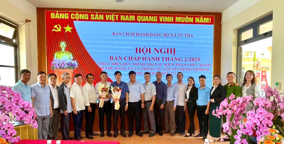 BAN CHẤP HÀNH ĐẢNG BỘ XÃ TU TRA TỔ CHỨC HỘI NGHỊ THỰC HIỆN QUY TRÌNH VỀ CÔNG TÁC CÁN BỘ